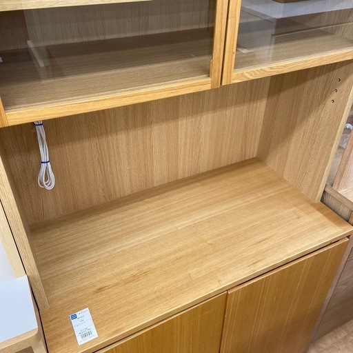 無印良品　レンジボード　ナチュラル　11,000円