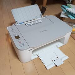 動作品　TS-3530WH  キャノン　インクジェット複合機　Ａ４　ホワイトの画像