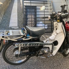 スーパーカブカスタム90改110ツーリング仕様❗️外したパーツ付属します！の画像