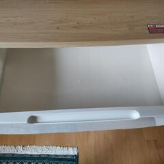 美品★ウッドトップ5段チェストの画像