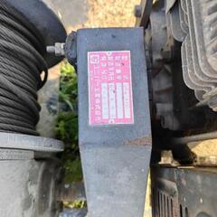  エンジンウインチ 瓦揚げ機/荷揚げ機の画像