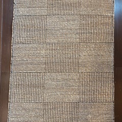 IKEA ラグ ゴザ 約113×75mm 中古