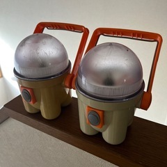 電球タイプの防水ランタン　２個セットで