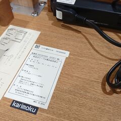 karimoku｜カリモク家具｜ST3077｜Buona scelta｜ボナシェルタ｜6口コンセント付｜デスクの画像