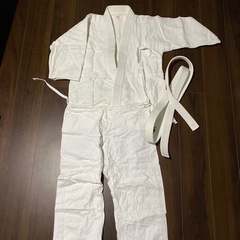 柔道着　白帯　体中学体育　男子　学用品　