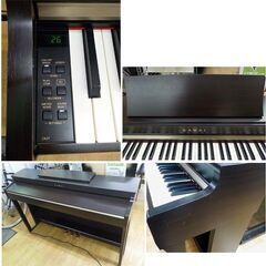 KAWAI 電子ピアノ 2018年製 CN27R プレミアムローズウッド調 88鍵盤 イス付き デジタルピアノ 河合楽器 カワイ　西岡店の画像