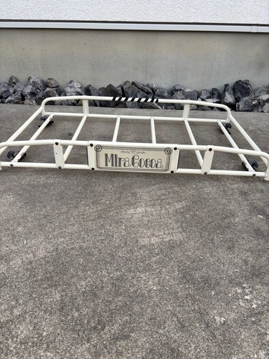 ダイハツ　ルーフキャリア　ミラココア　純正