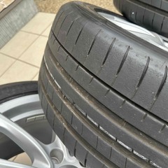 大幅値下げ！！ポルシェ パナメーラ　19インチ 　ホイールセット バリ山　ガリ傷なしの画像