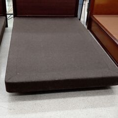 ★ジモティ割あり★TJ11548  ベッド こげ茶 H90×D2...