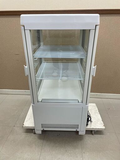 冷蔵ショーケース SANDEN AG-60XE 4面ガラス 72L 有効内容量57L
