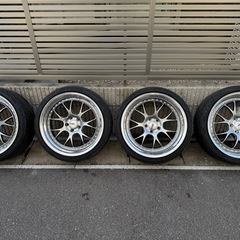 SSR MS3 チタンシルバー 20インチタイヤホイールセット　
