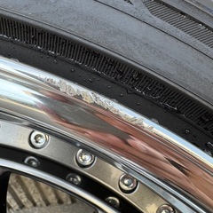 【週末限定】SSR MS3 チタンシルバー 20インチタイヤホイールセット　の画像