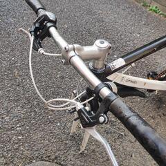 自転車 フレーム ホイール ジャンクの画像