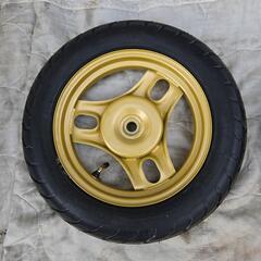 値下げホンダディオAF68、62　タイヤ新品ホィールセットの画像
