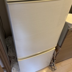 SHARP冷蔵庫 SJ-14X-W