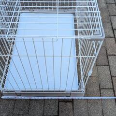 ペットケージ  サークル  室内  屋根付き の画像