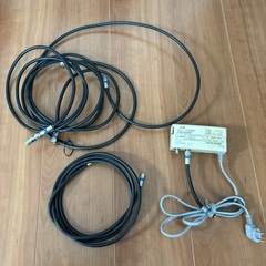 TVケーブル　CATVブースター用電源部　八木アンテナ