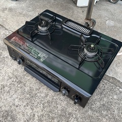 【2023年/極美品】都市ガス　ガスコンロ　ブラック