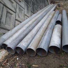 無料　塩ビパイプ　各種　まとめて差し上げます 排水配管 下水工事...