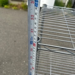 三段スチールラック本日1000円の画像