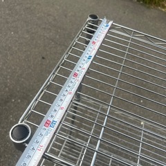 三段スチールラック本日1000円の画像