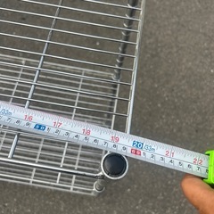 三段スチールラック本日1000円の画像