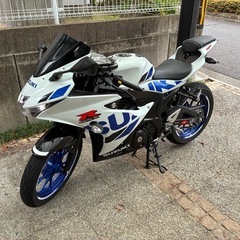 GSX-R125ホワイト　自賠責2年付き