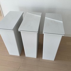 無印良品ダストボックス（30L）３個の画像