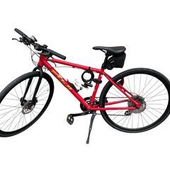 FUJI RAIZ クロスバイク サイズ17 レッド 自転車 中...