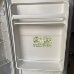 シャープ冷蔵庫 75Lの画像