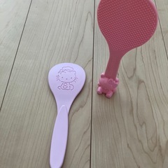 【未使用】キティちゃん　しゃもじ2つの画像