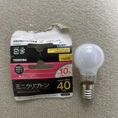 TOSHIBA KR110V36WWA 36W 白熱電球 E17