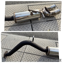 キャリイ❗️ 社外マフラー❗️ ワンオフデュアル❗️　の画像