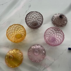 Francfranc フランフラン　ガラス製お菓子入れの画像