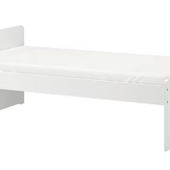シングルベッド IKEA  マットレスで (Ikea single bed with a mattress) 