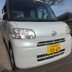 格安タント人気のスライドドア♪アイドリングストップ付すぐ乗れます！