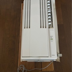 窓用エアコン　コロナ　CW-1620 2019年製　リモコン、窓枠、説明書付き　　　
