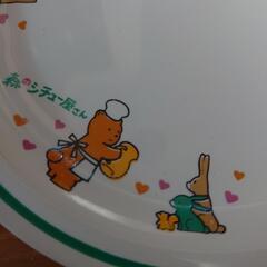 昭和レトロ　希少　森のシチュー屋さん　子供用皿　2枚　食器の画像