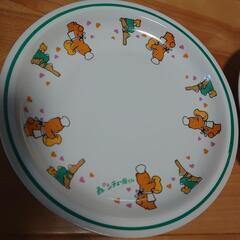 昭和レトロ　希少　森のシチュー屋さん　子供用皿　2枚　食器の画像