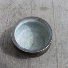 【中古】香炉　線香立て　3.0寸　真鍮製〈価格応談〉の画像