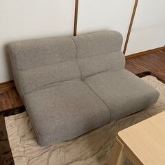 （お取引中）ニトリ　ローソファ　3点セットの画像