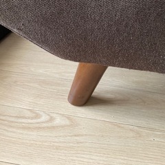 1.5人用ソファー　オットマン付きの画像
