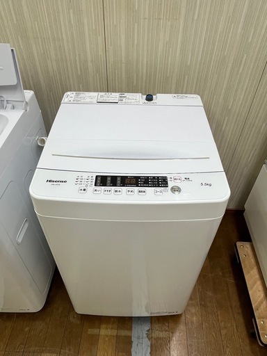 Hisense 2022年 全自動電気洗濯機 HW-K55E 5.5kg洗い