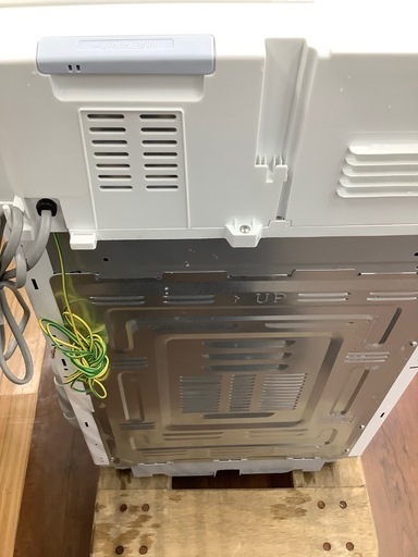 縦型洗濯乾燥機 SHARP ES-T5E8-KW 5.5kg 3.5kg(乾燥容量) 2021年