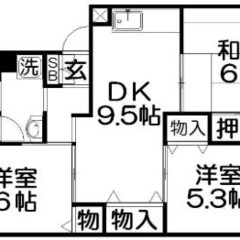 3ＤＫ ☆6/5 プロフ必読☆審査 初期費用 保証人無で不安、生...