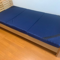 シングルベッド＆マット
の画像