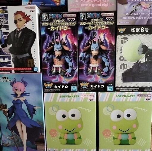 【年中無休】 未使用品】フィギュアまとめワンピースリゼロ推しの子怪獣8号 アニメ+ゲーム