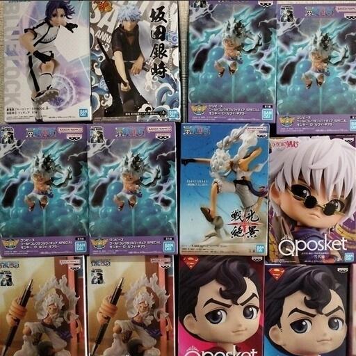 送料無料 百貨店 未使用品】フィギュアまとめワンピースリゼロ推しの子怪獣8号 アニメ+ゲーム