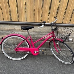 子供用自転車24インチの画像