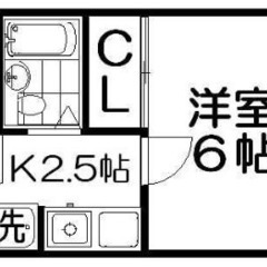 1Ｋ ☆6/5 プロフ必読☆審査 初期費用 保証人無で不安、生活...